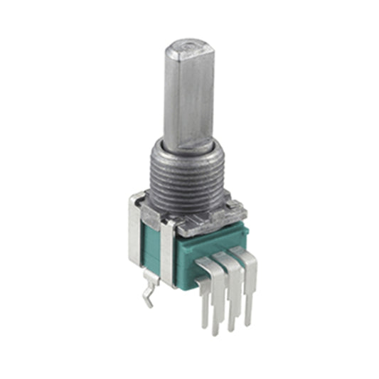 Volume Potentiometer B10K 4pcs Japanese original ALPS 09 Vertical Double with Midpoint Handle Length 15MM HIFI DIY
