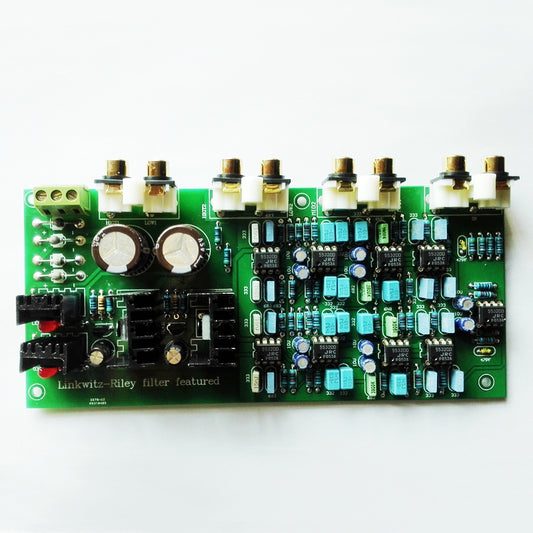 IWISTAO HIFI 전자식 3방향 크로스오버 PCBA Linkwitz-Riley 필터 6-Channel Point 310HZ/3.1KHz