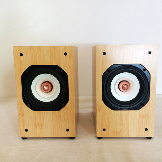 IWISTAO HIFI 4 Inches Full Range Speakers Stereo 8 ohms 70Hz-20KHz 88dB 2 x 25W for Tube Amplifier