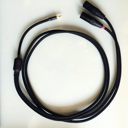 IWISTAO HIFI 3.5mm to XLR 2 Terminals Cable Active Monitor Speaker Cable Choseal 4N OFC