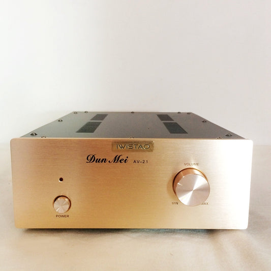 IWISTAO Tube Buffer Preamplifier Music Fidelity 6N11 Stereo No Gain Sweet Natural Taste