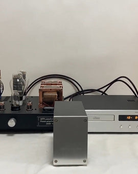 The Cantonese song "The Love Riverside" from 300B tube power amplifier + CD player + passive preamplifier + IWISTAO 6.5 inches full range labyrinth speaker
