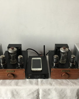 Bluetooth 5.0 Decoder + Mono FU50 Single-ended Tube Amplifier + HIFI 3 Inch Full Range Speaker