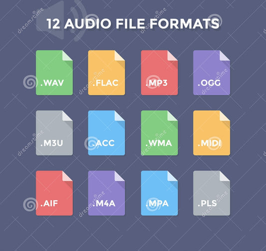 Common Formats of Music Compression