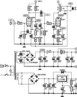Grounding Design for EL34 Single-Ended Tube Amplifiers