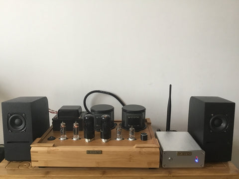 IWISTAO HIFI 2 Inches 2X10W Full Range Speaker Wooden Labyrinth Structure Cabinet