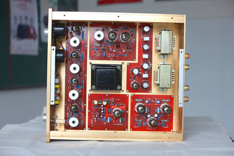 Sweat and Mellow Sound from IWISTAO Tube FM Radio Built-in 6P1 Power Amplifier