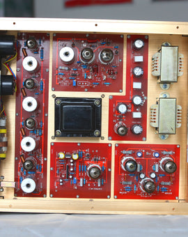Sweat and Mellow Sound from IWISTAO Tube FM Radio Built-in 6P1 Power Amplifier