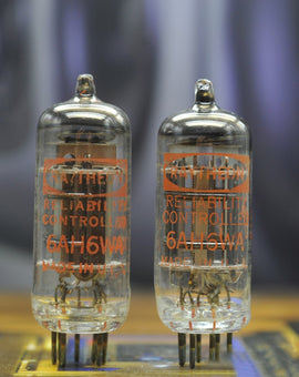Vacuum Tube 6AH6 1 Pair Inventory Product US High Reliability Replace 6J1 6J5