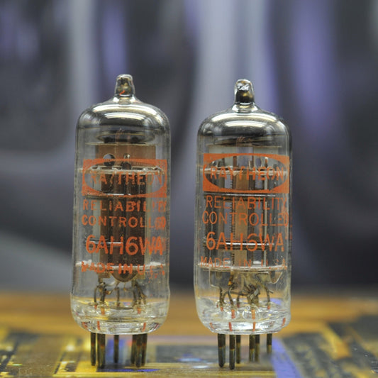 Vacuum Tube 6AH6 1 Pair Inventory Product US High Reliability Replace 6J1 6J5