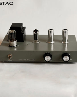 IWISTAO HIFI 3A5 Direct Heated Vacuum Tube Preamplifier Metal Casing 110V/220V 