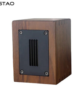 Aluminum Ribbon-Type External Super Tweeter 1 Piece in Exquisite Walnut Solid Wood Housing for Audiophiles HIFI Audio