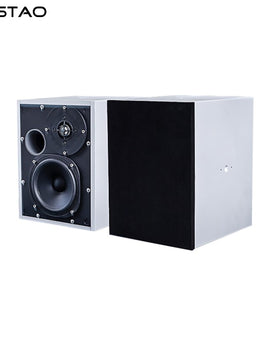 IWISTAO HIFI 2 Ways 5.25 Inches Finished Speaker 1 Pair Whole Aluminum Enclosure Design Front Inverted 6 ohms