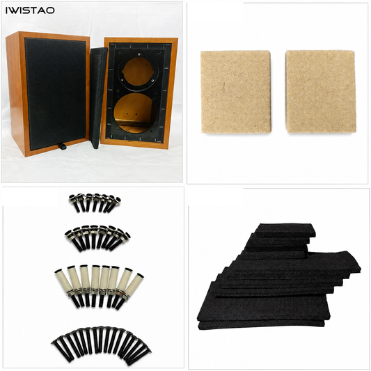 LS3/5A Complete Build Kit – Cabinet, Damping & Hardware Bundle