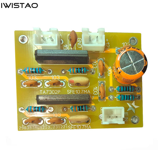IWISTAO TA7302 FM Pre-amplifier Board for Mid to High-frequency Signals Amplifying