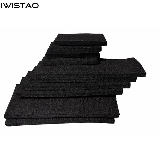 LS3/5A Acoustic Damping Felt for 1 Pair Cabinets- Premium Speaker Cabinet Dampening Material