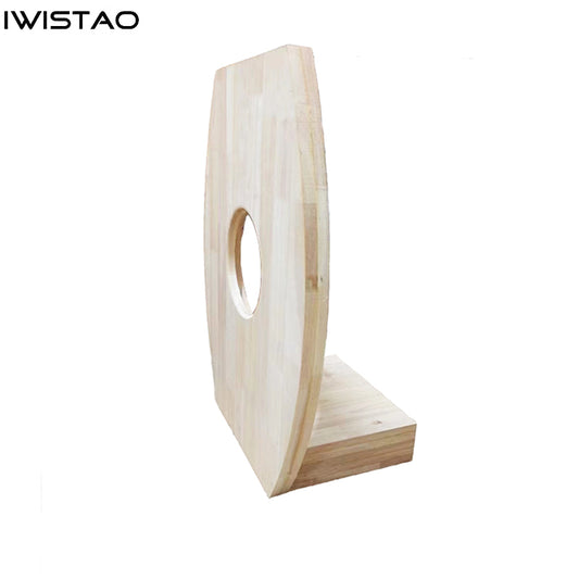 IWISTAO  Empty Baffle Speaker 1 Piece Solid Wood Board Flat Pack Shipping from 8 to 18 Inch Customize Holes HIFI Audio DIY