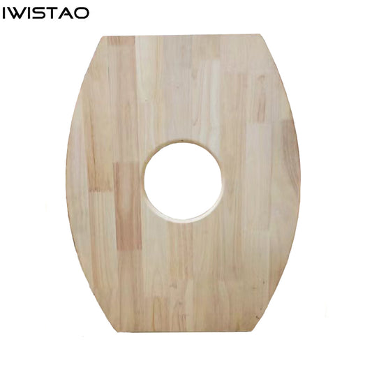 IWISTAO  Empty Baffle Speaker 1 Piece Solid Wood Board Flat Pack Shipping from 8 to 18 Inch Customize Holes HIFI Audio DIY