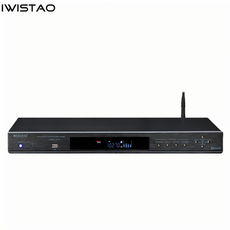 Hi-end Digital Stereo AM/FM Tuner 60 Radio Storage Remote Control ...