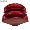 IWSITAO Customized 1 Pair Hyperbolic Stable Diffusion Empty Wooden Horn 1 Inch Throat Birch Plywood Wide 444MM with Adapter