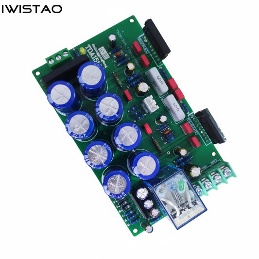 IWISTAO TDA1514A Chip Power Amplifier Finished PCBA 2x40W Stereo HIFI Audio DIY