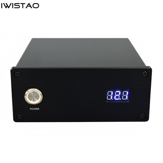 IWISTAO 50W HIFI DC Linear Power Supply for USB Amp DAC External Regulated Power Supply