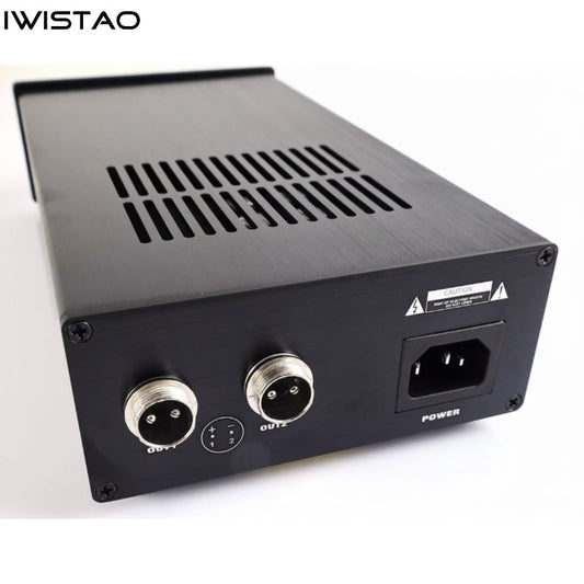 IWISTAO 50W HIFI DC Linear Power Supply for USB Amp DAC External Regulated Power Supply