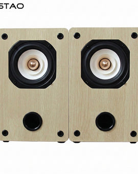 IWISTAO HIFI 4 Inches Full Range Speakers Stereo Monitor Bookshelf 4/8 ohms 55Hz-20KHz 88dB 2x25W