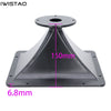 IWISTAO Cast Aluminum Alloy Tweeter Horn Shell 7 Inch Wide1 Inch Throat Hole High-end Large Stage Professional Audio 3