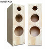 IWISTAO 1 PC 3 Way Speaker Empty Cabinet 8 Inch Passive Enclosure Solid Wood 18mm Labyrinth Structure HIFI DIY