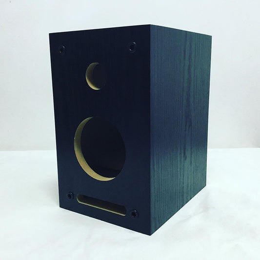 Inventory Clearance IWISTAO HIFI Labyrinth 2-way Empty Speaker Enclosure 4 Inch 1 Pair Full Range Tremble Bookshelf 15mm MDF Board