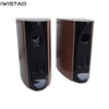 IWISTAO 8  Inch 2 Way Empty Speaker Cabinet 30L 1 Piece Drum Shape 18mm High-density Fiberboard Solid Veneer Back Inverted HIFI DIY