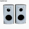 IWISTAO 8  Inch 2 Way Empty Speaker Cabinet 30L 1 Piece Drum Shape 18mm High-density Fiberboard Solid Veneer Back Inverted HIFI DIY