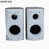 IWISTAO 6.5  Inch 2 Way Empty Speaker Cabinet 18L 1 Pair Drum Shape 18mm High-density Fiberboard Solid Veneer Inverted HIFI DIY