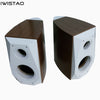 IWISTAO 6.5  Inch 2 Way Empty Speaker Cabinet 18L 1 Pair Drum Shape 18mm High-density Fiberboard Solid Veneer Inverted HIFI DIY
