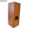 IWISTAO 1 Pair 3 Way Speaker Empty Cabinet Passive Speaker Enclosure 15mm High Density Board Labyrinth Structure Special Version for Gingko