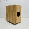 IWISTAO HIFI 4 / 6.5 Inches Full Range Speaker Empty Cabinet Solid Wood 1 Pair Labyrinth Structure With Grilles