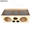 IWISTAO 6.5 Inch Double Bass 4 Inch Treble Center Speaker Empty Solid Wood 5.1 Home Theater 22L