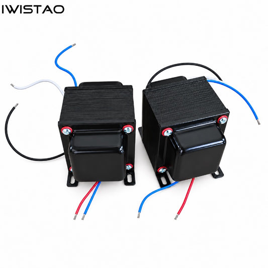 IWISTAO 40W 5K 1 Pair Push-Pull Tube Amplifier Output Transformer for For 300B 2A3 PP Amplifiers