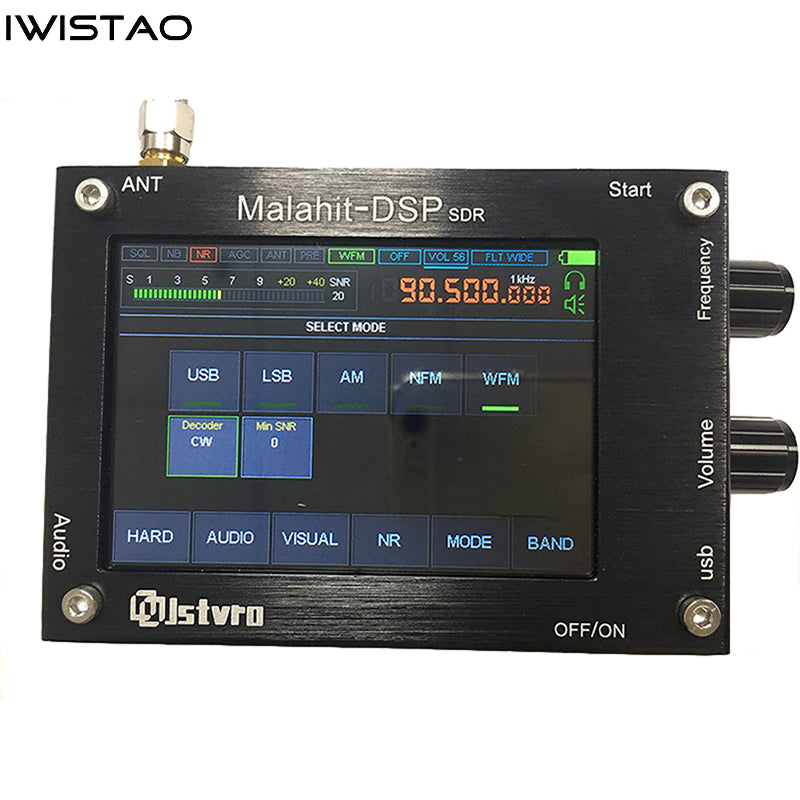 Sdr Radi Malahit DSP SDR Radio 1.10C Software Defined Radio Receiver – IWISTAO ...