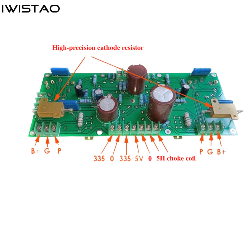 IWISTAO FU50 Vacuum Tube Amplifier 2x8W Single-ended Class A PCBA ...