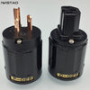 029 Oyaide Pure Copper Australian / American Standard Power lug Power Cord Tail Plug HIFI DIY