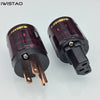 079 Oyaide Pure Copper Australian / American Standard Power Plug Power Cord Tail Plug HIFI DIY