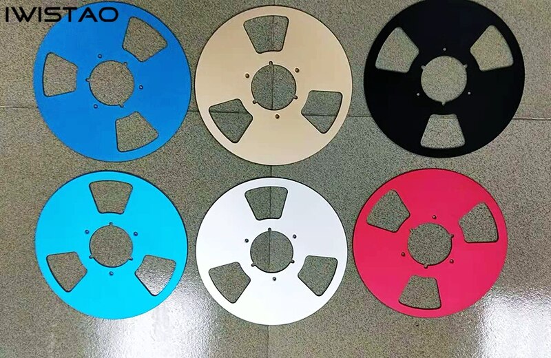 IWISTAO 10 Inches Empty Open Reel Audio Tape Box 1 pc Aluminum Alloy 5  Color Options – IWISTAO HIFI MINIMART
