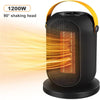 Electric Space Heater  1200W  3 Gears Safe Quiet Heating PTC Heater Fast Heating Up Overheating Protection Fan Heating Indoor