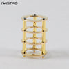 IWISTAO 1pc Tube Shield 24K Gold-plated Copper for Tubes EL84 6P14 DIY  Tube Amplifier