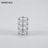 IWISTAO 1 ピース チューブ シールド 銀メッキ銅 EL84 6P14 のチューブ用 HIFI チューブ アンプ用 DIY