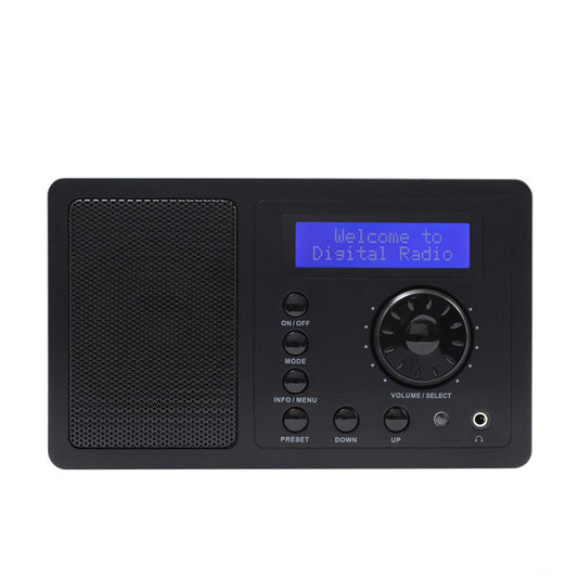 DAB+FM デジタル ラジオ 2W RMS Bluetooth スピーカー スヌーズ &amp; 目覚まし時計 LCD ディスプレイ デスクトップ ホーム ラジオ