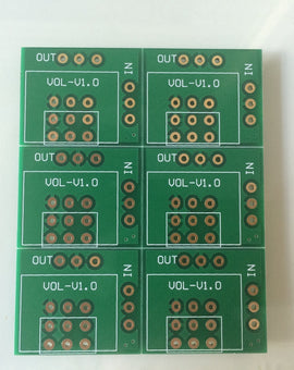 Double shielded Potentiometer PCB for ALPS27 6pcs/Lot and 16 Type 100K 50K 10K HIFI DIY
