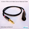 IWISTAO 6.35mm TRS to XLR TRS Male Cannon Balanced Cable 금도금 접점 HIFI 4N OFC 케이블
